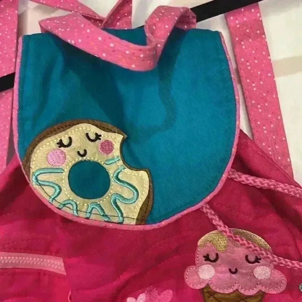STEPHEN JOSEPH PINK & TEAL MINI BACKPACK